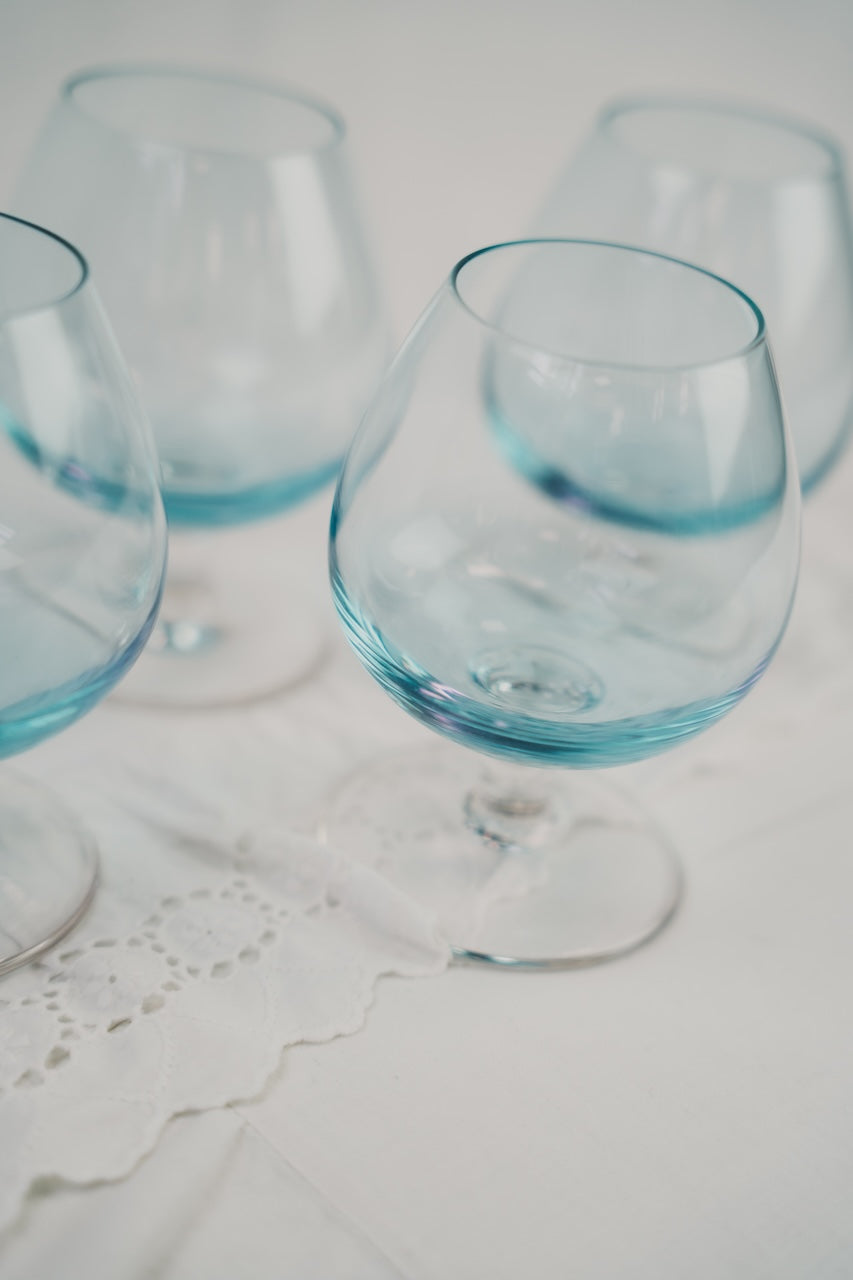 four alexandrite glasses