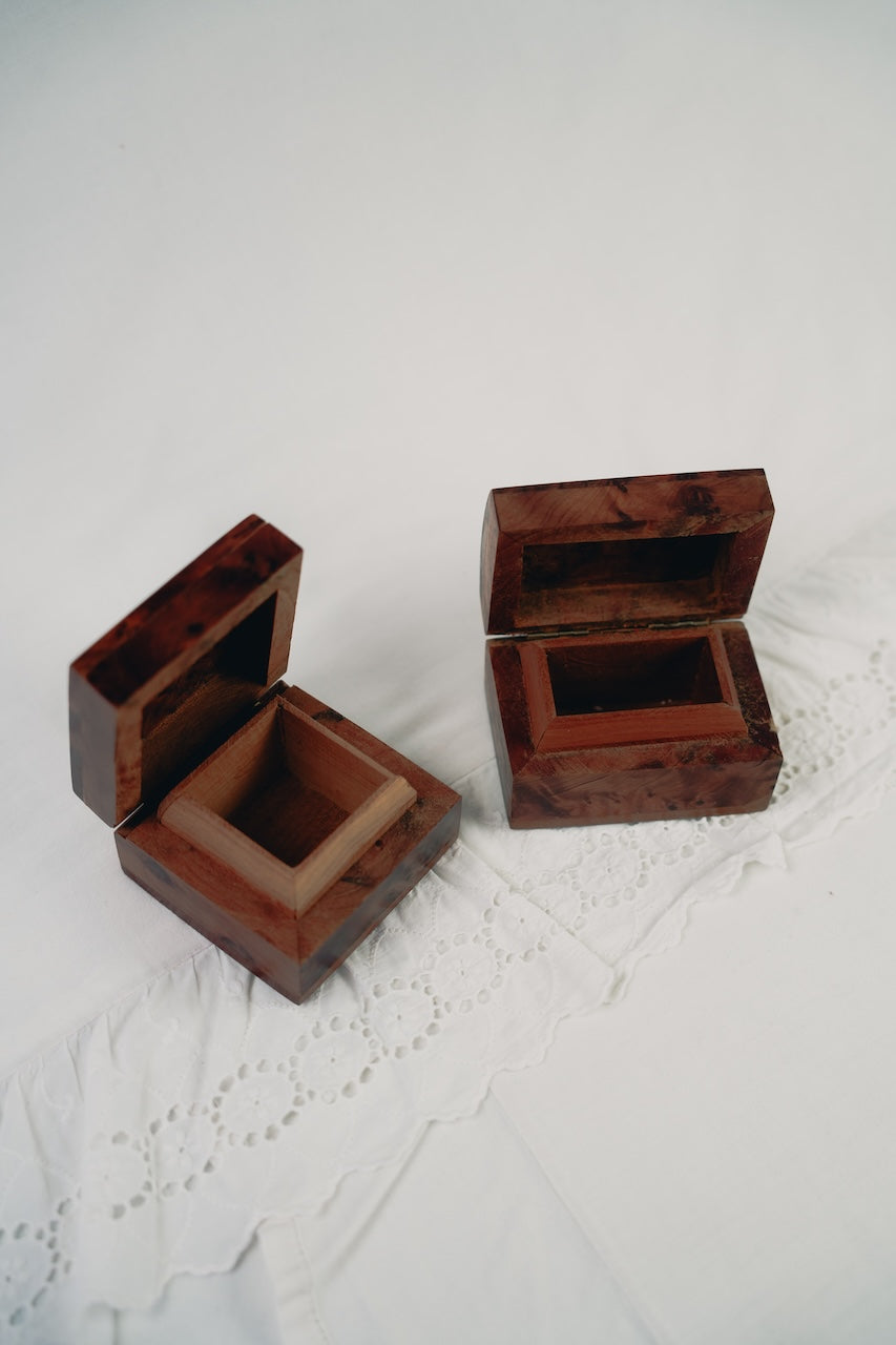 wooden trinkets