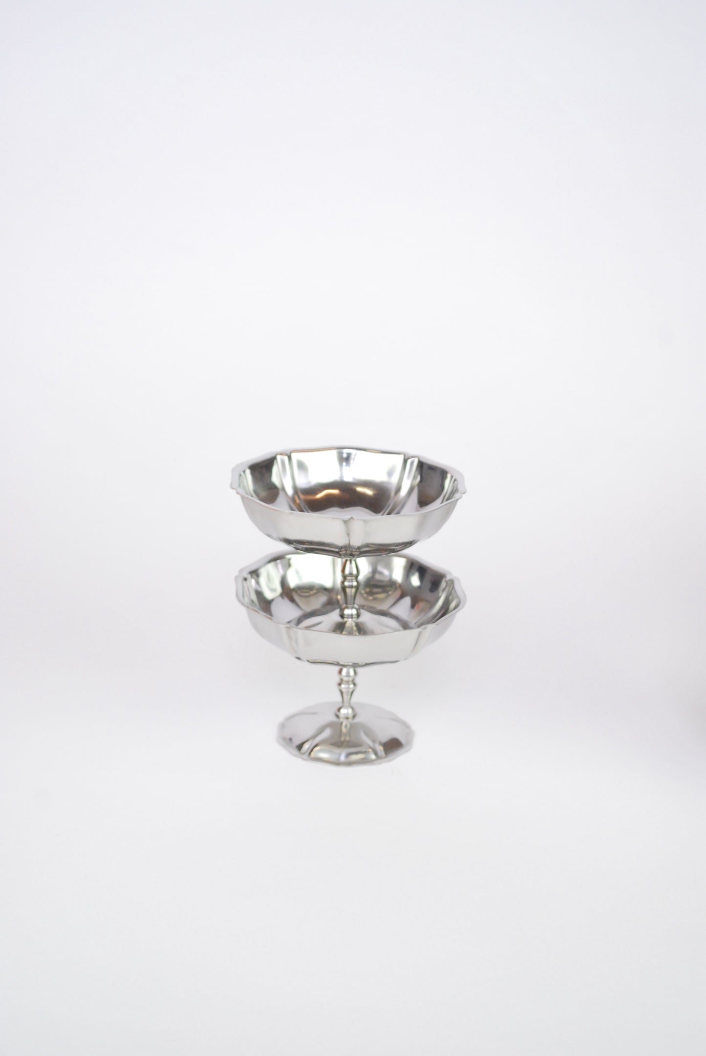 tall silver flower coupe