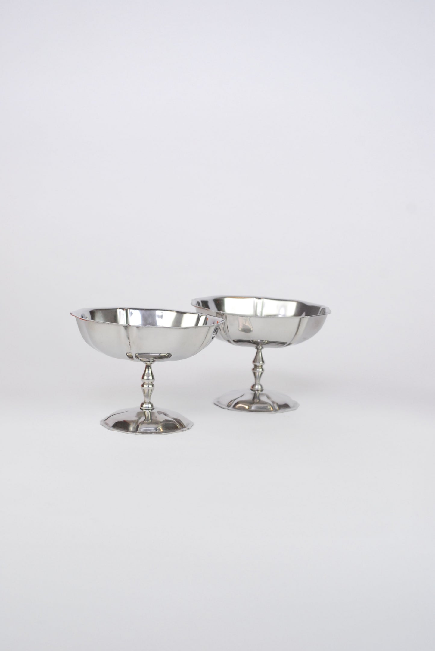 tall silver flower coupe
