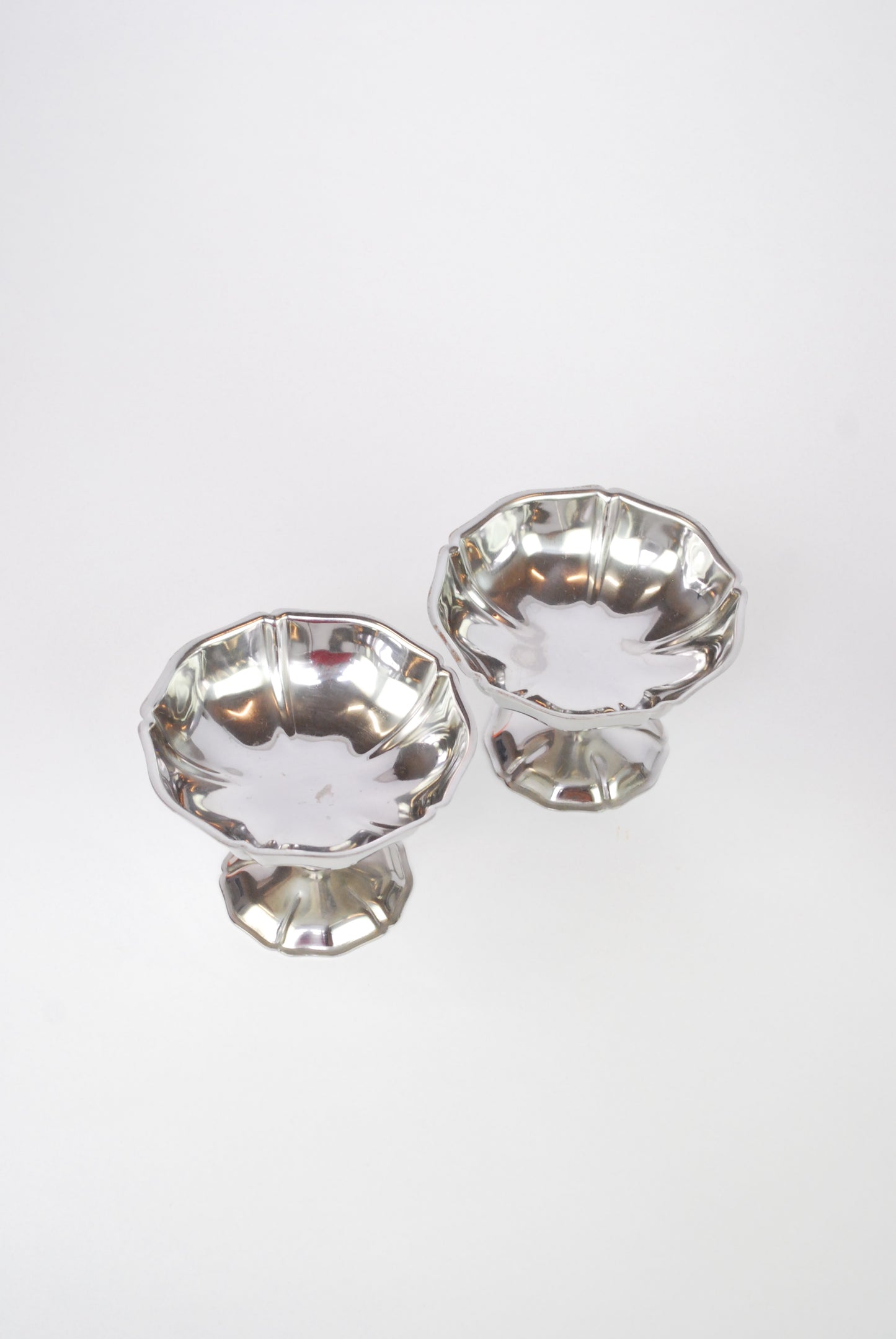 tall silver flower coupe