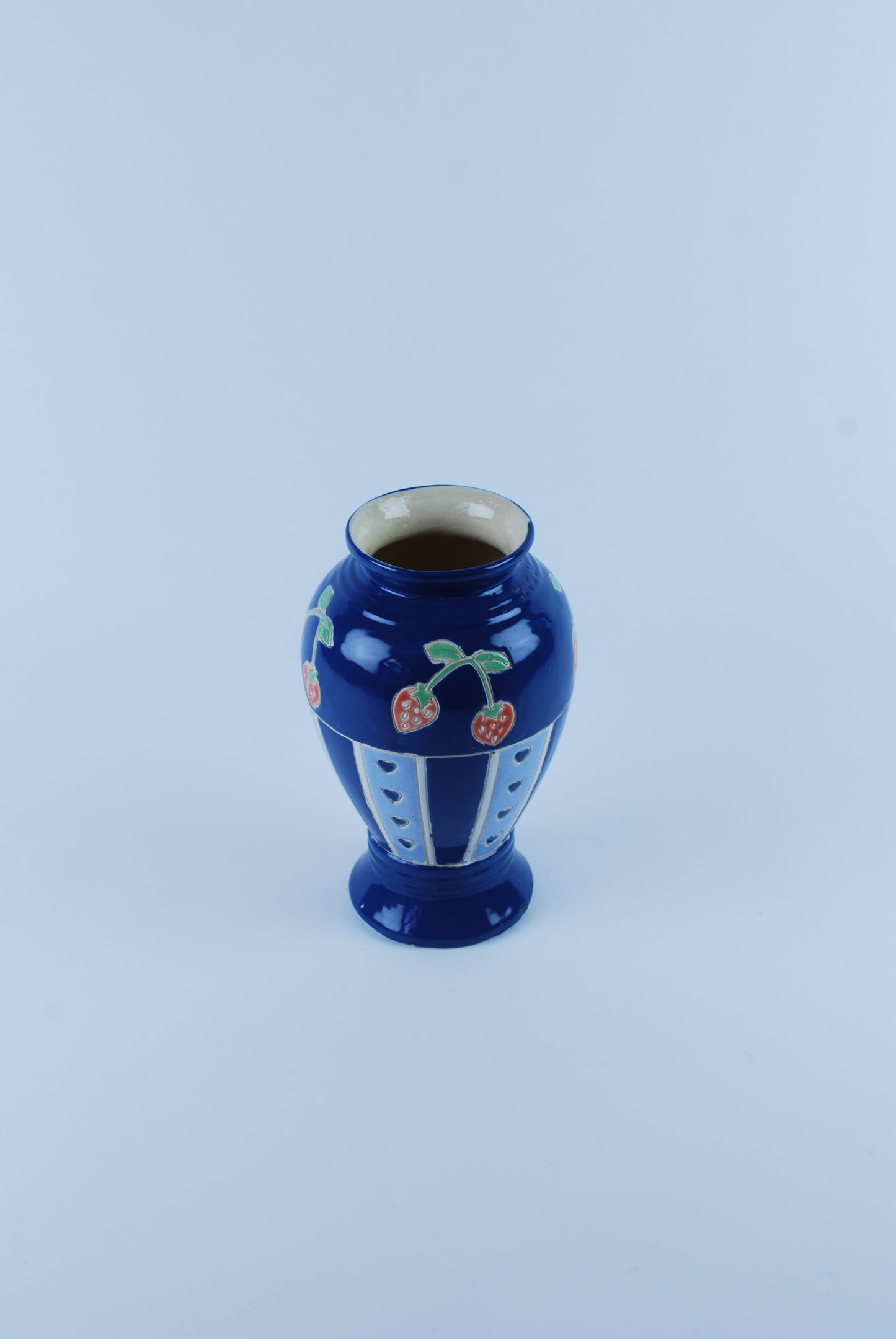 strawberry vase