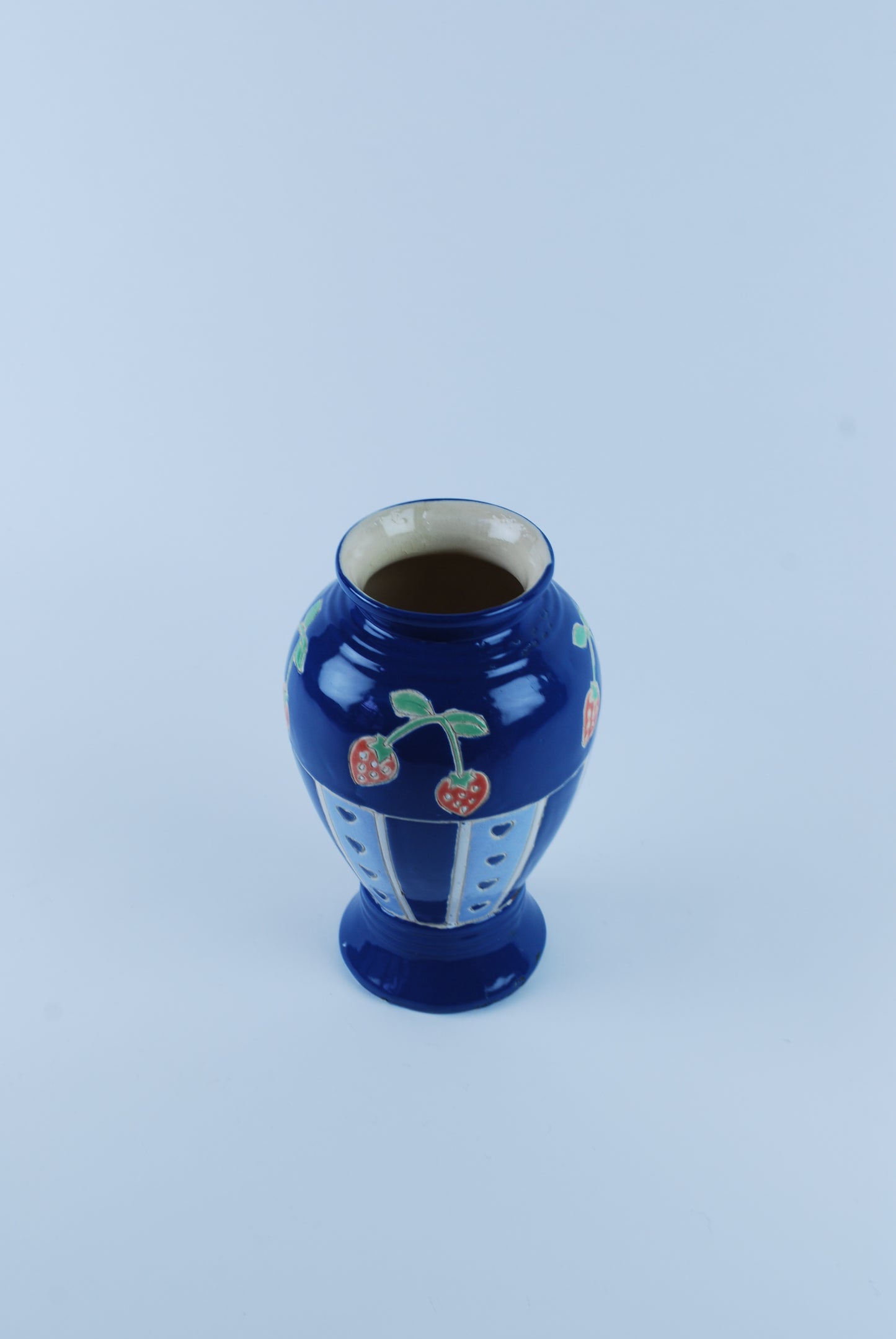 strawberry vase