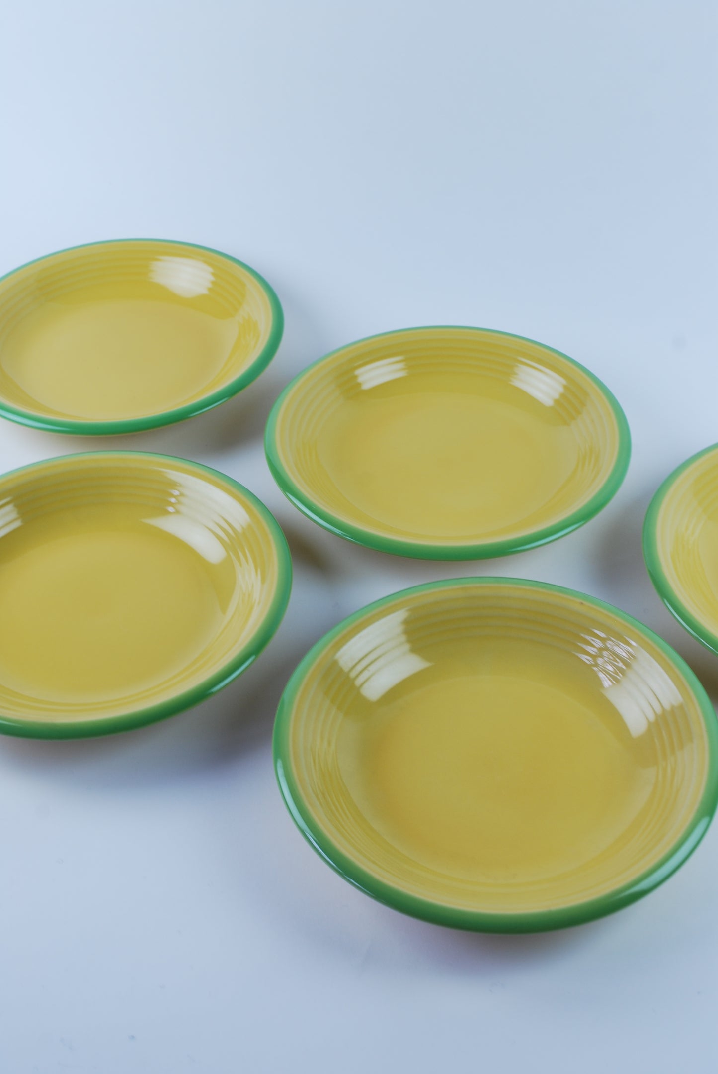 five deep plates