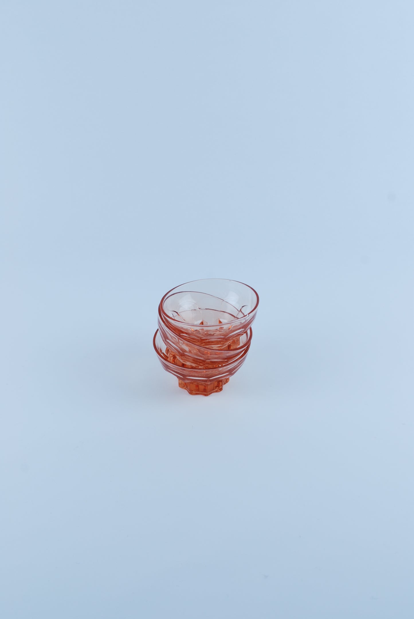 small pink bowl