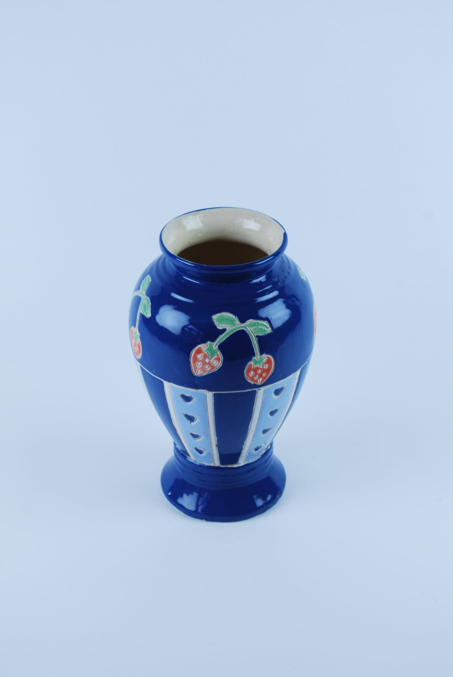 strawberry vase