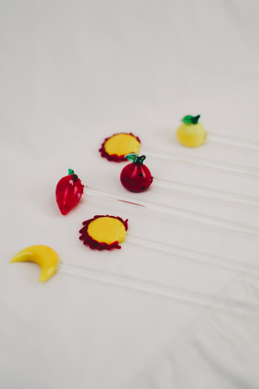 glass stirring rods