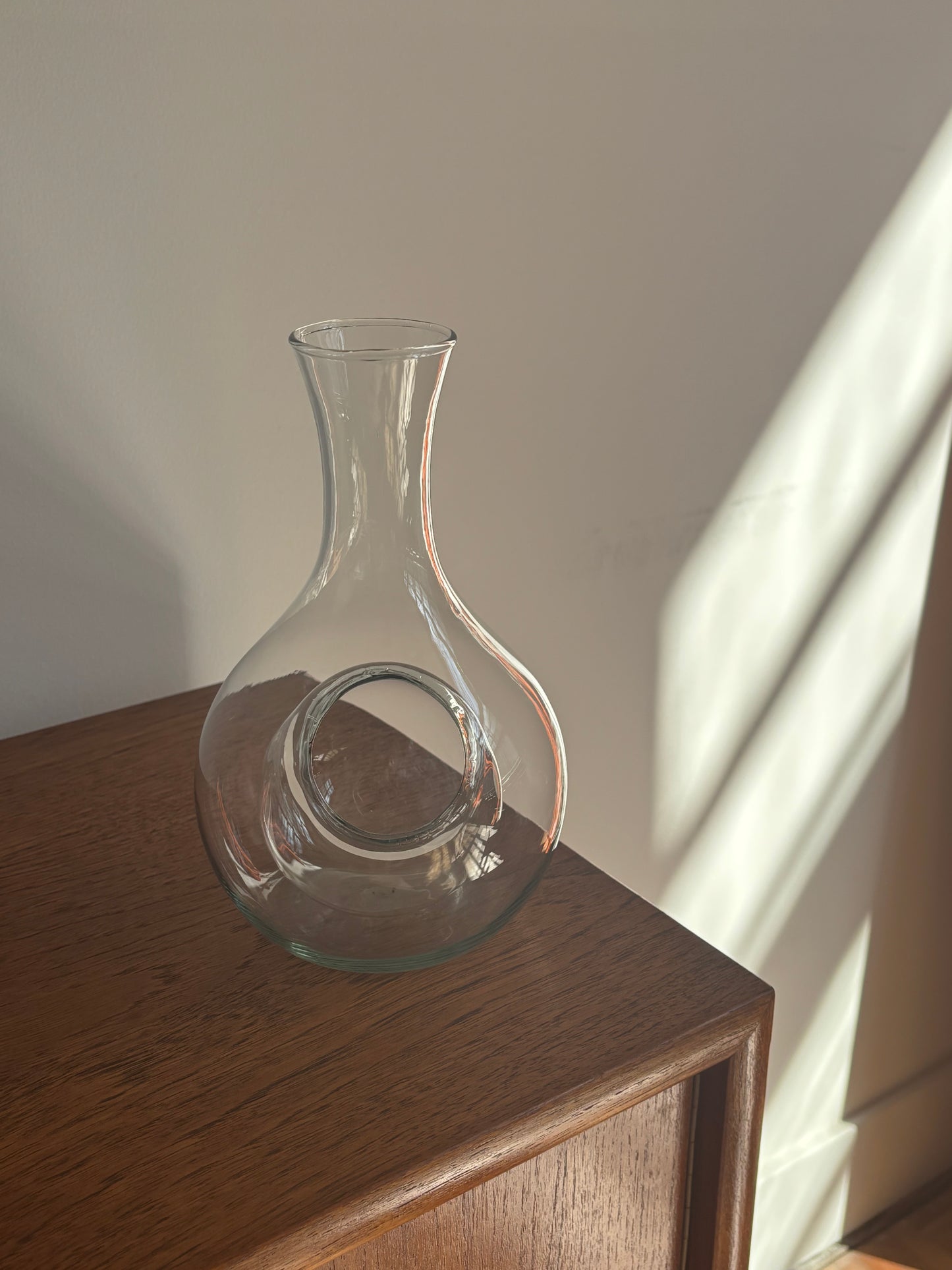 carafe with ice pocket