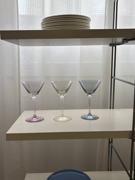multicolour cocktailglasses