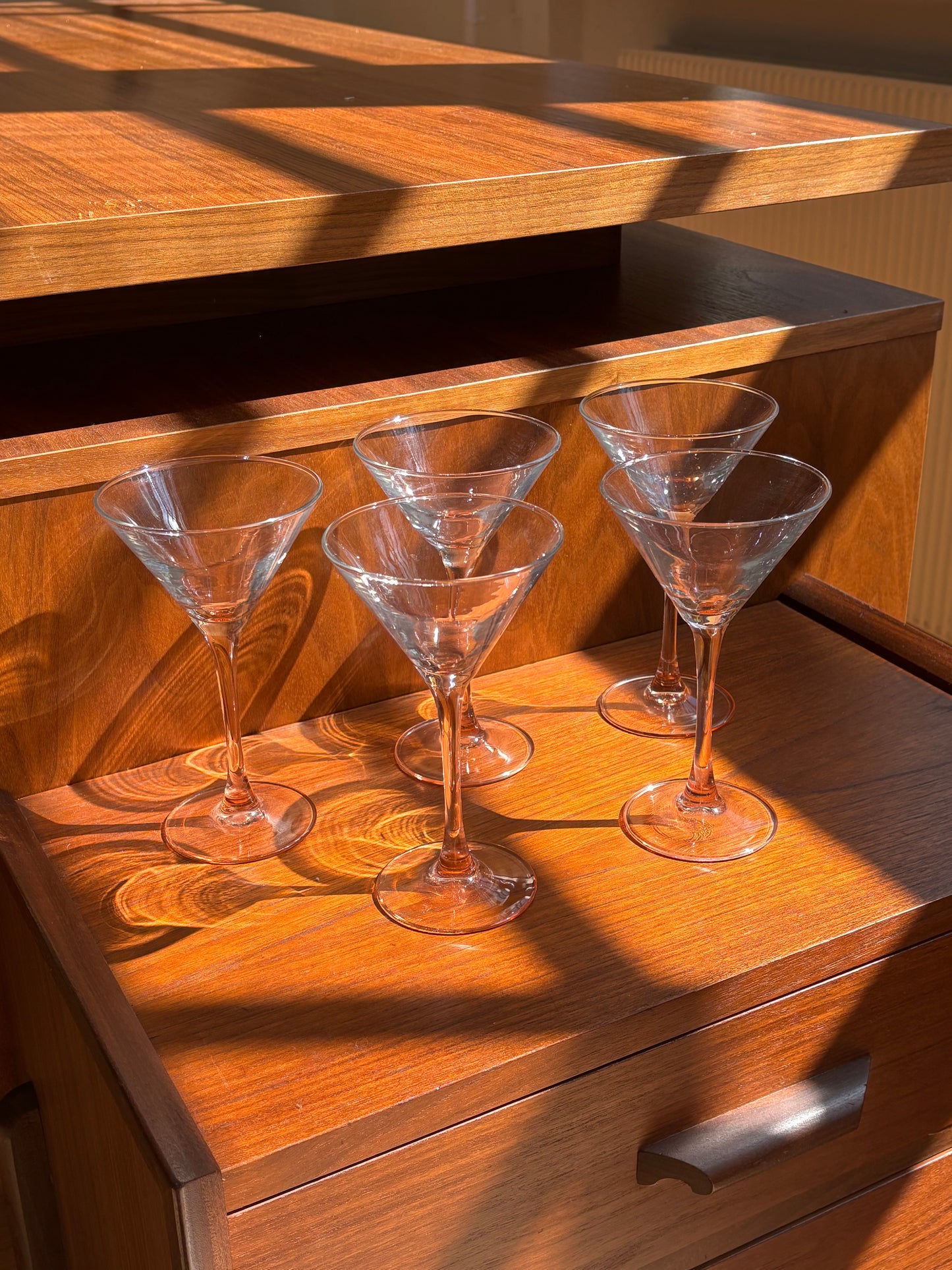 five cocktailglasses