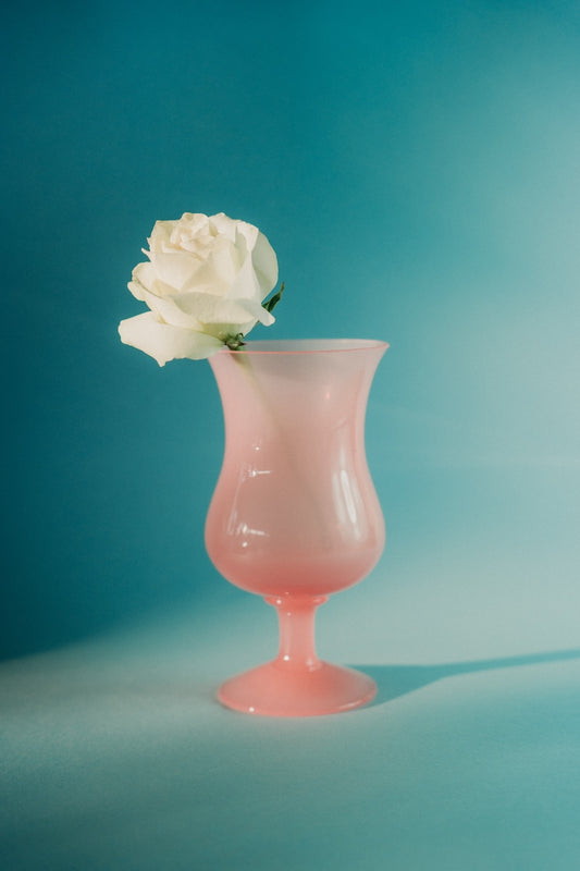 pink vase