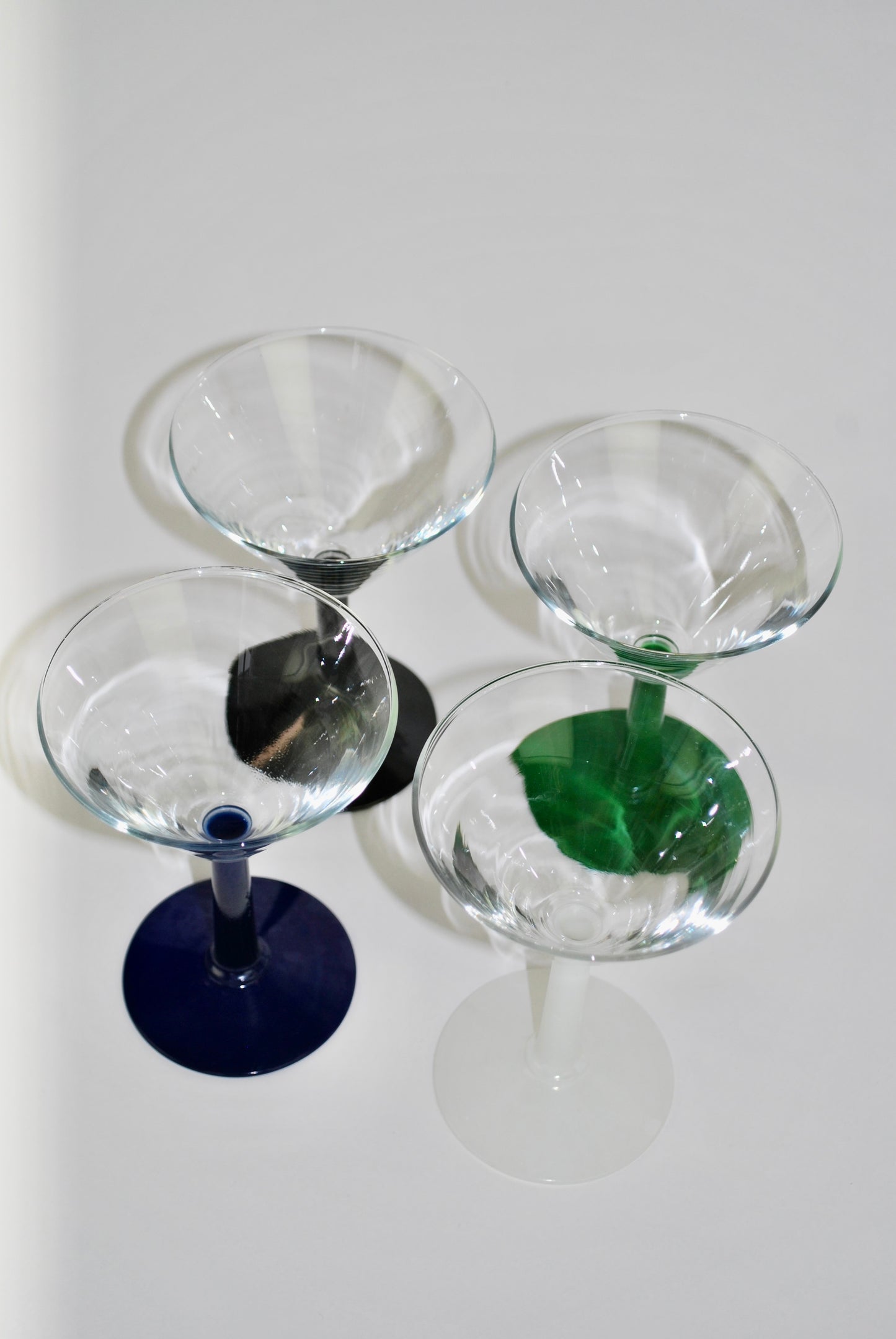 four cocktailglasses