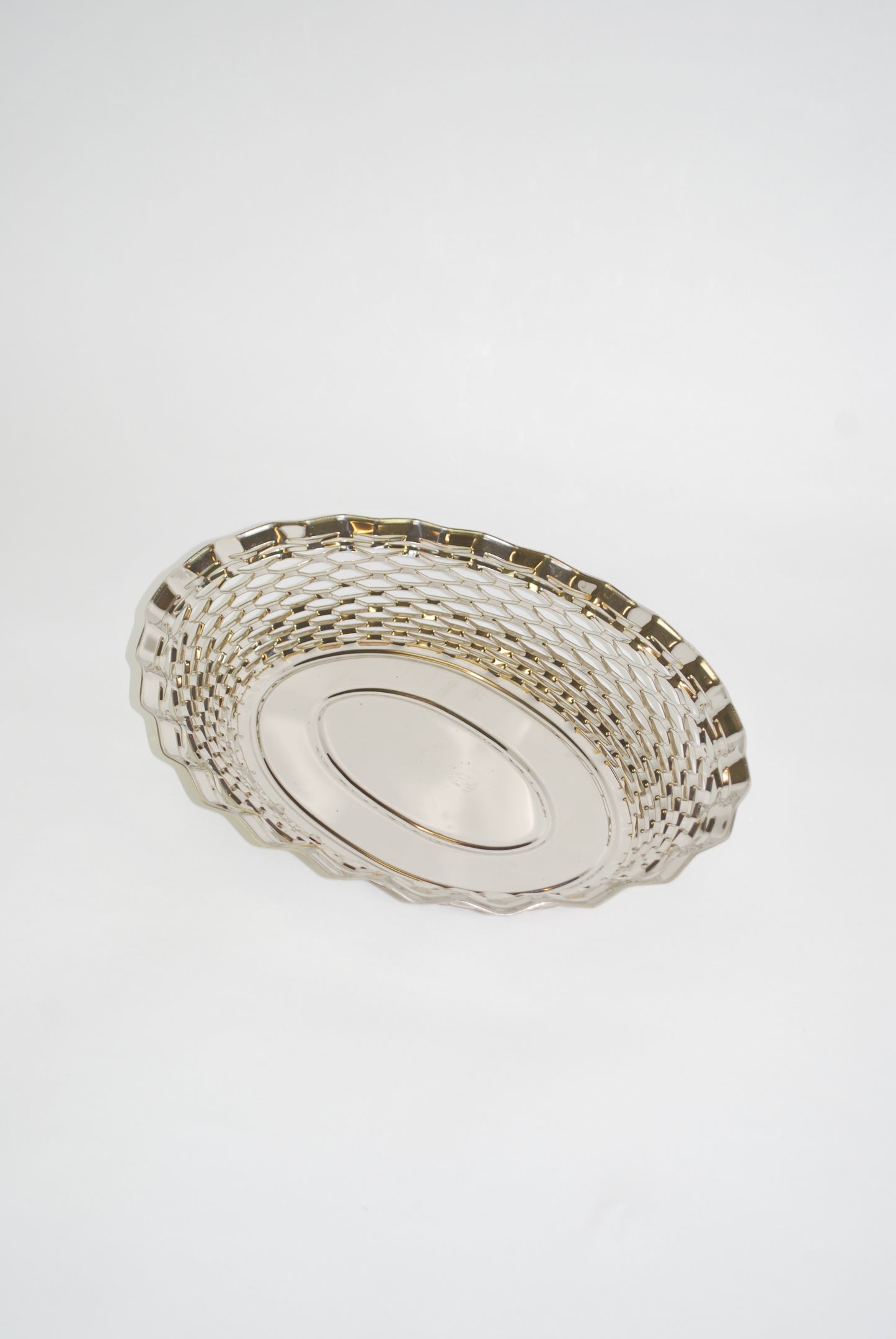 silver bread basket