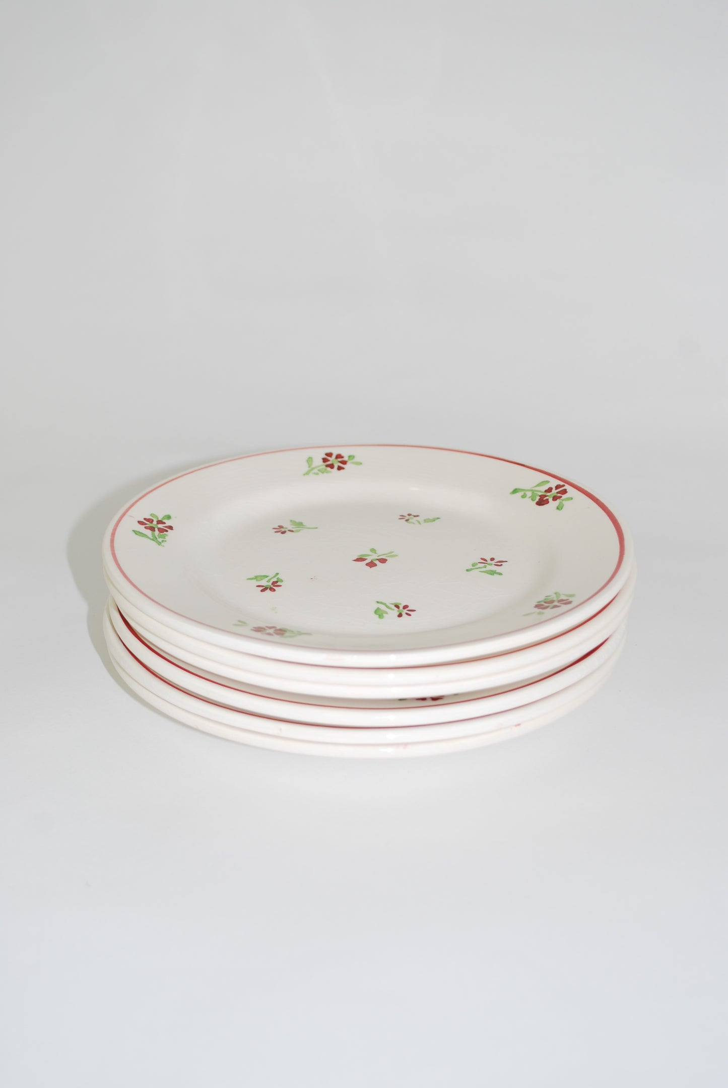 six flower plates