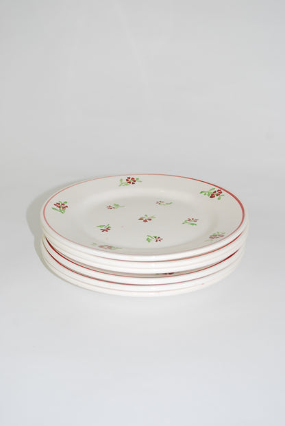 six flower plates