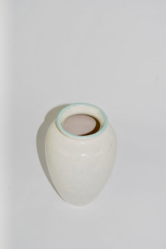 white vase