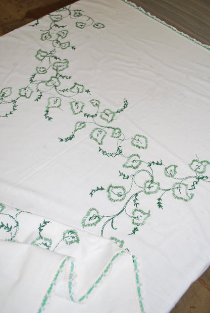 embroidered tablecloth