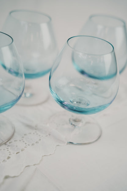 four alexandrite glasses