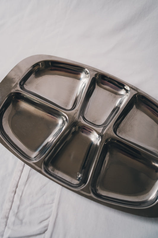 space age snack dish