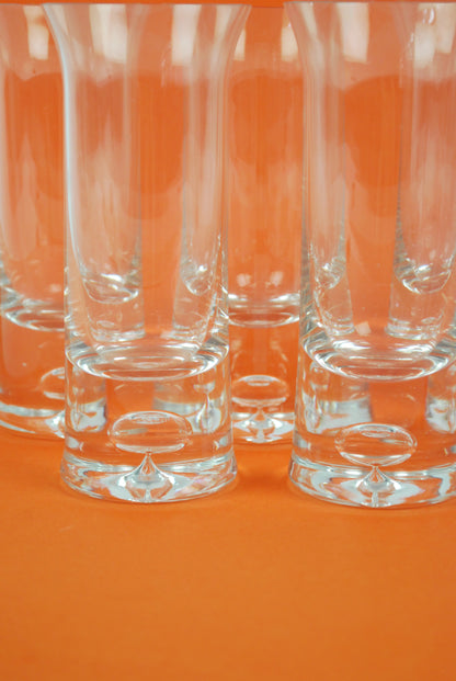 five longdrink glasses