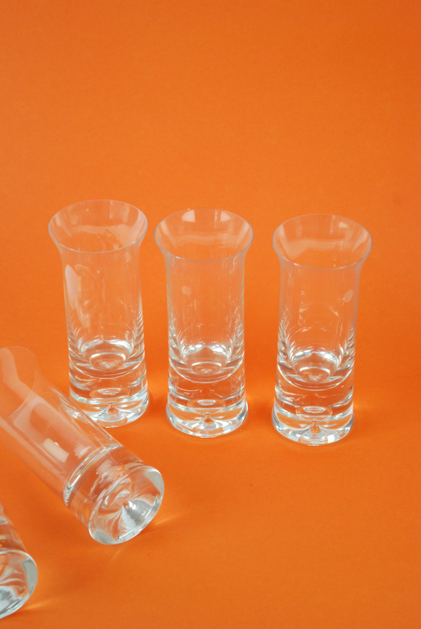 five longdrink glasses