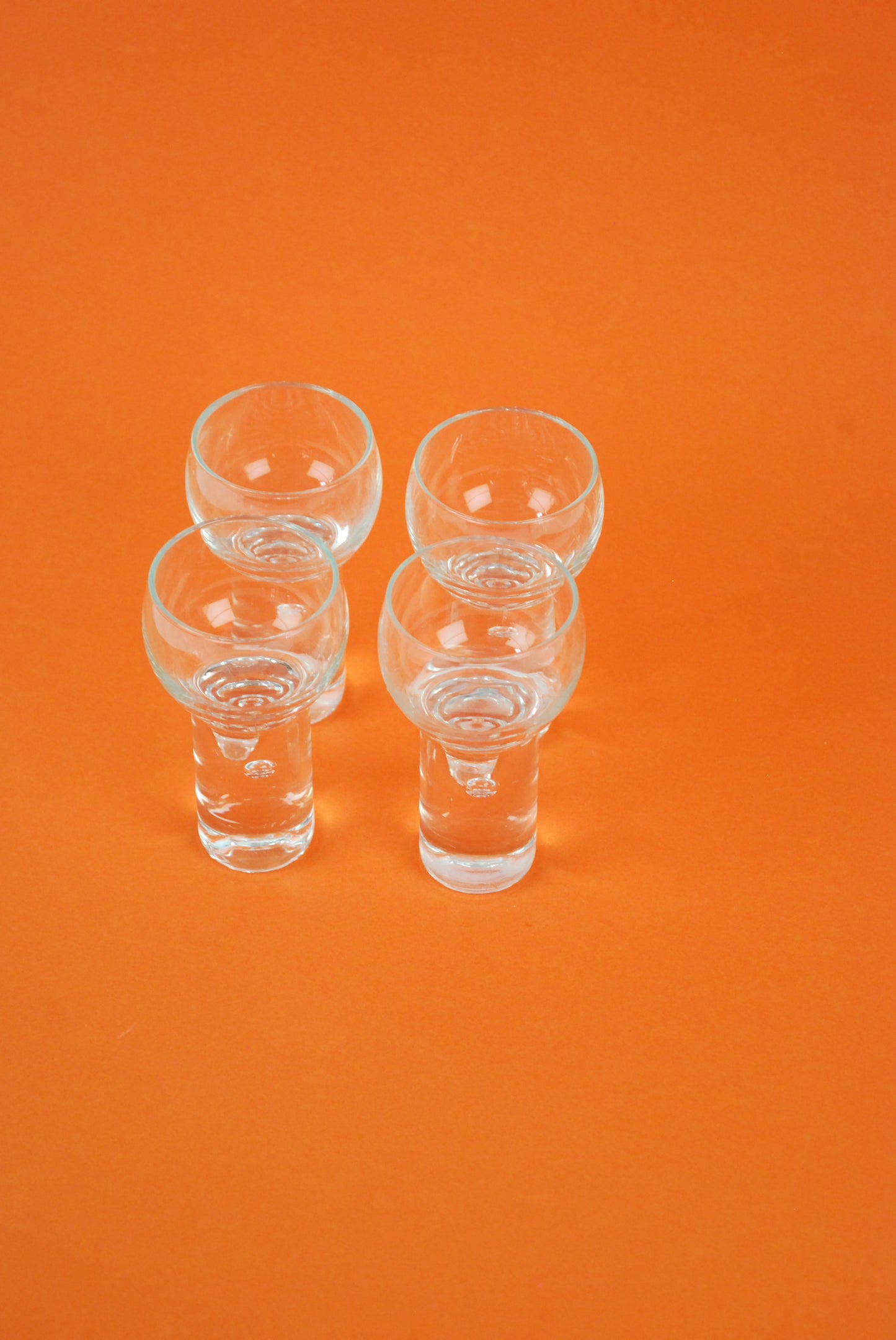 four shotglasses