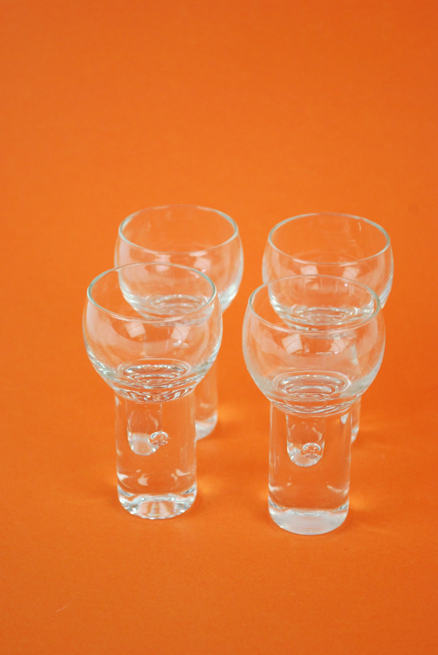 four shotglasses