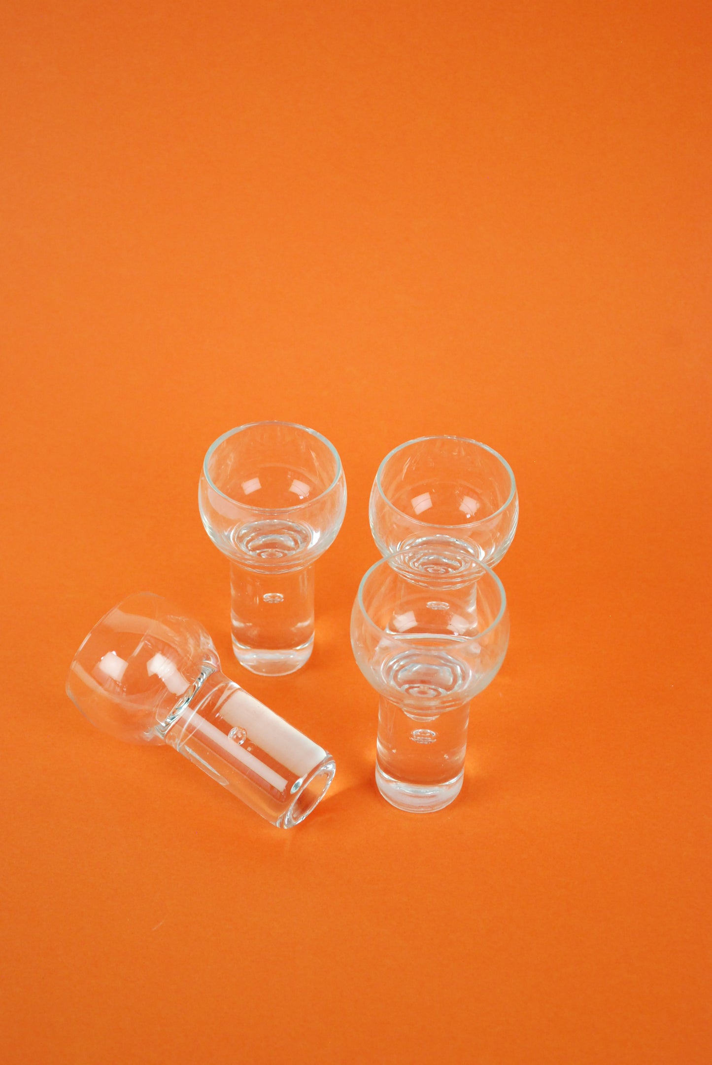 four shotglasses