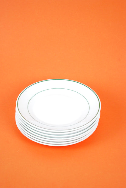 seven lunch plates