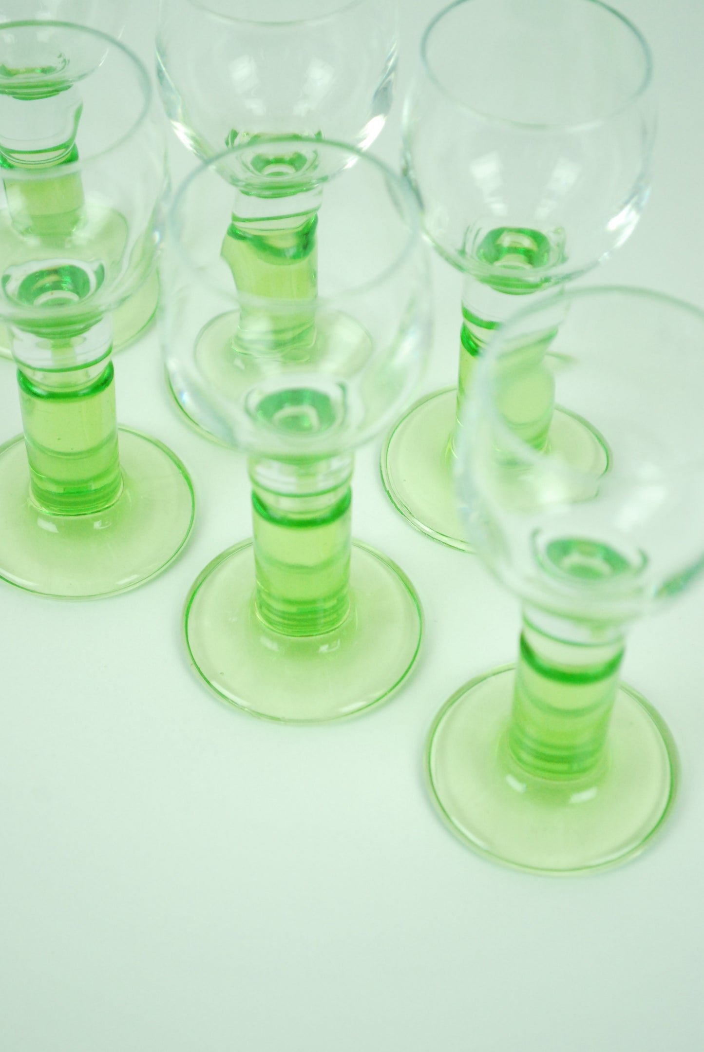 six shotglasses