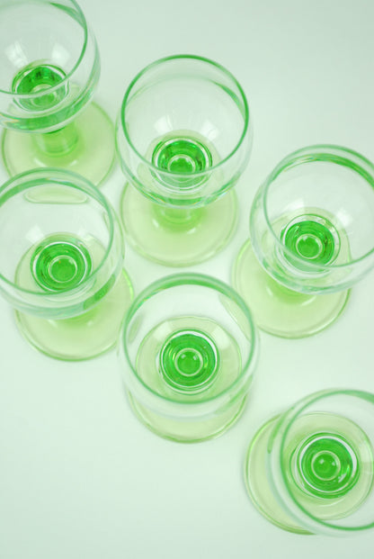 six shotglasses