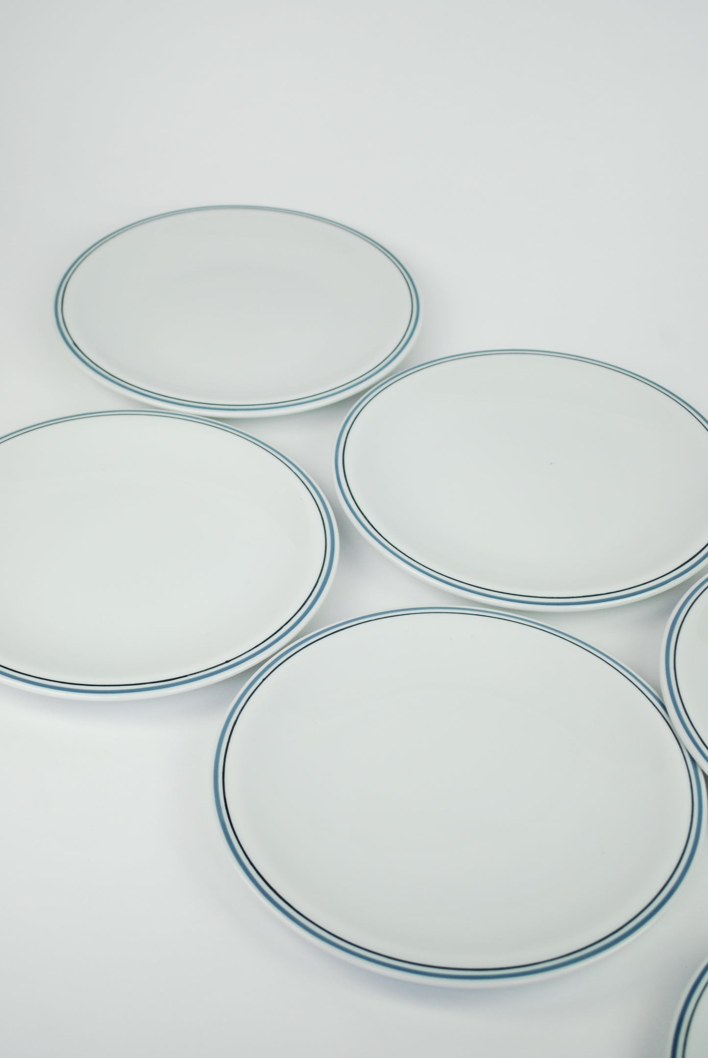 set of six plates