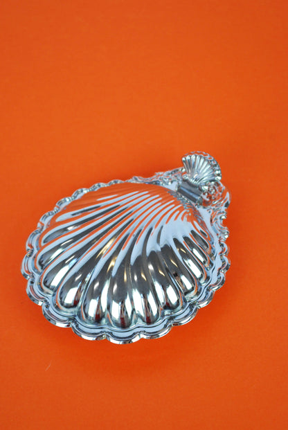 shell butter dish