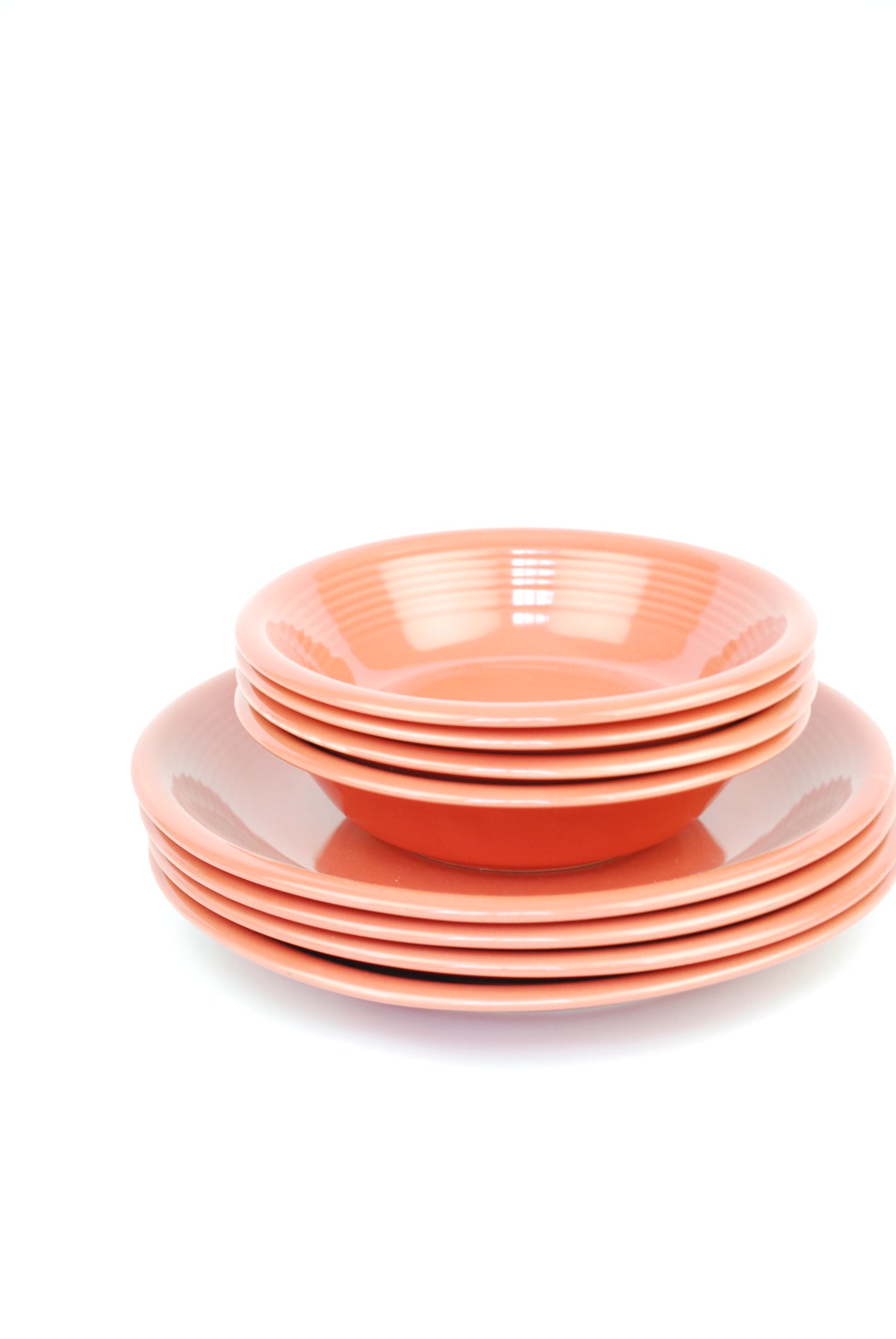 set of dinner plates and bowls