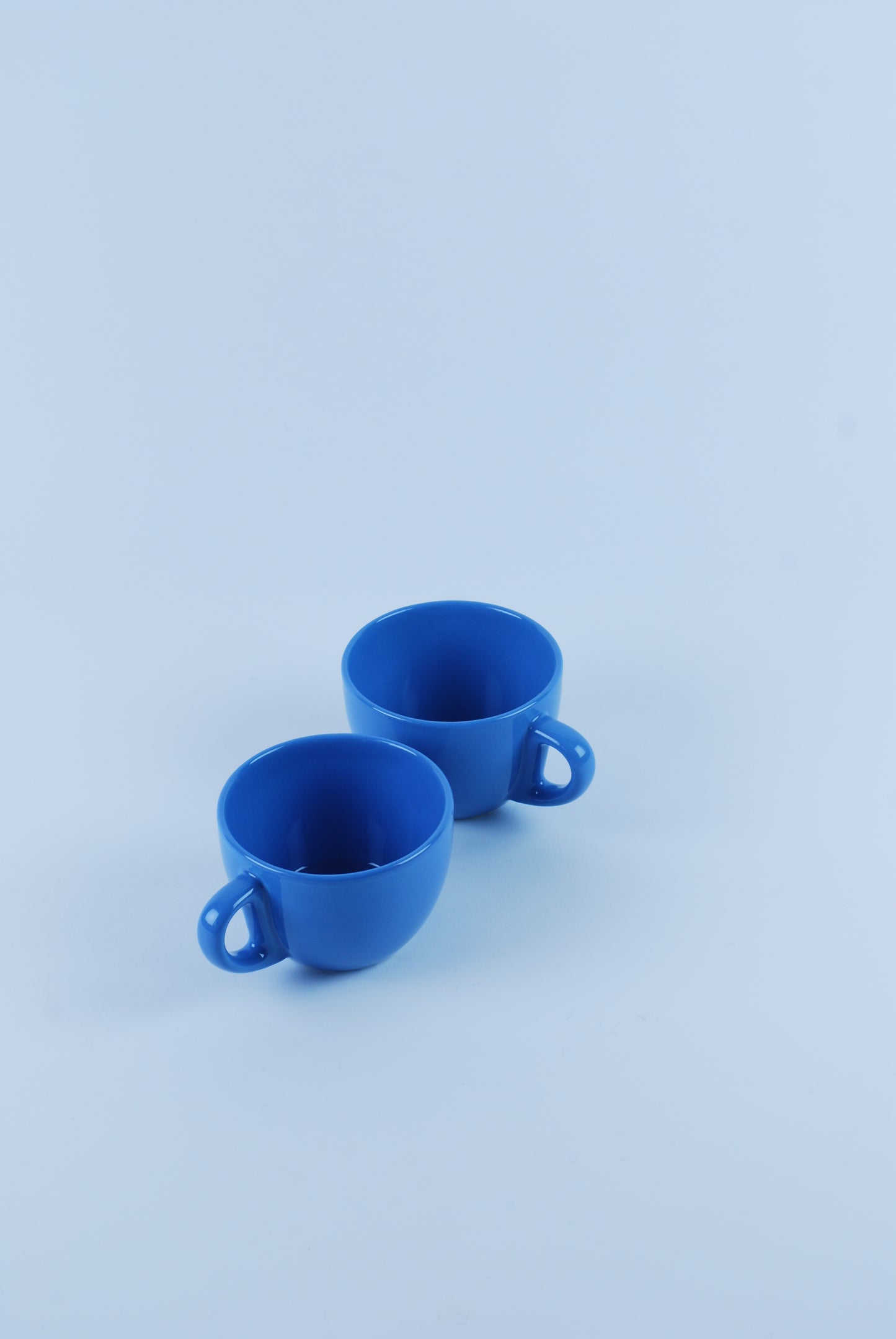 two cappuchino cups