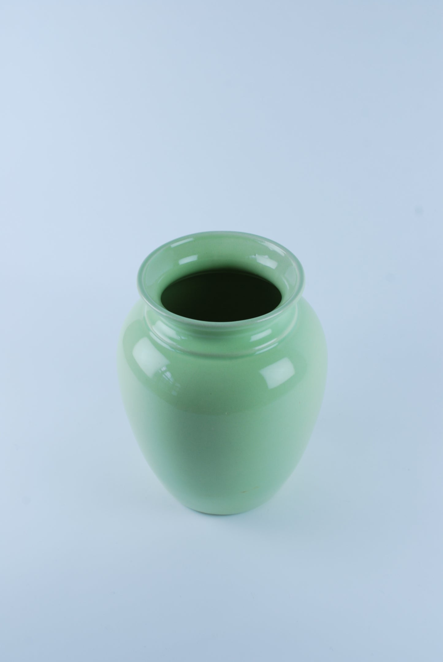 big green vase