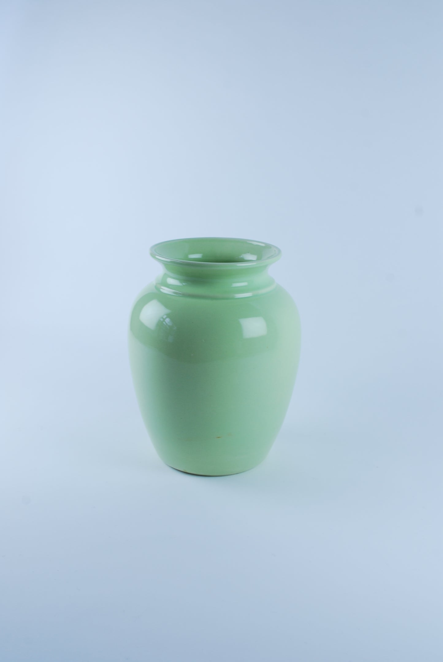 big green vase