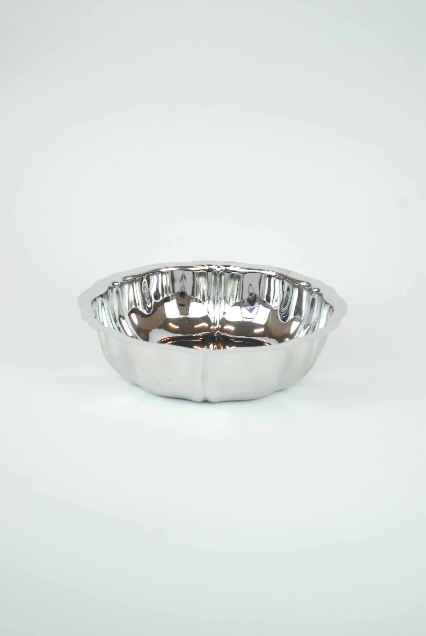 large silver bowl