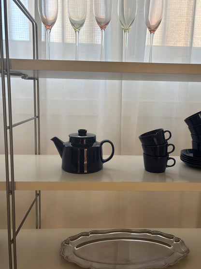blue tea set