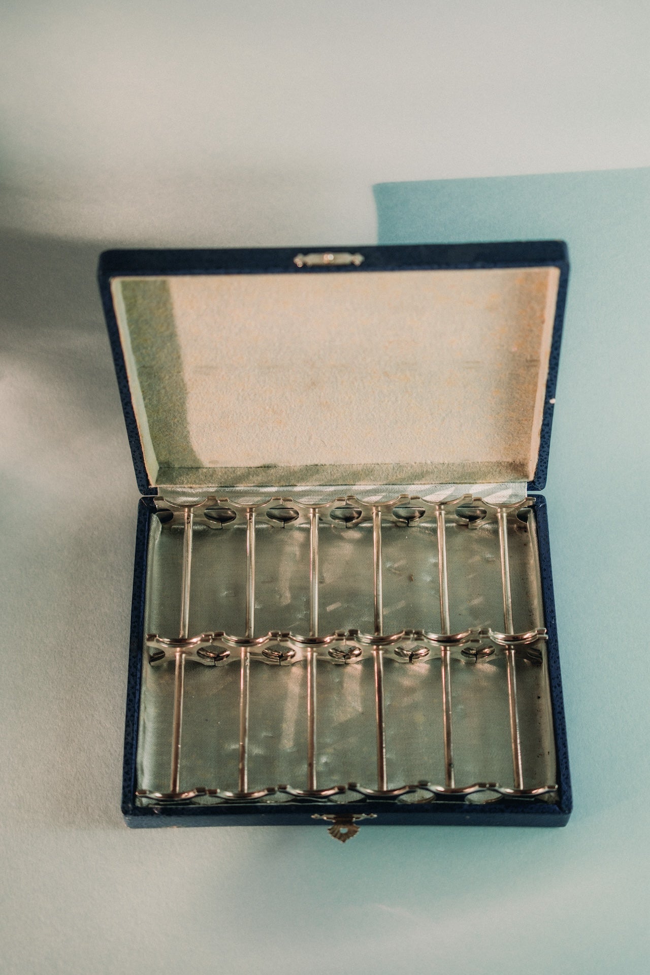 silver plated knife holders