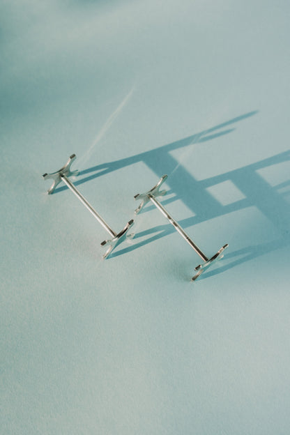 silver plated knife holders