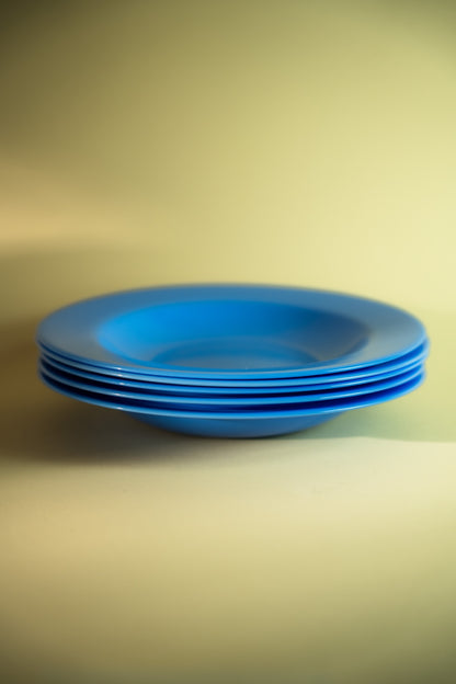 five deep plates