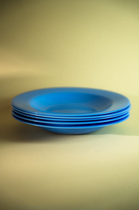five deep plates