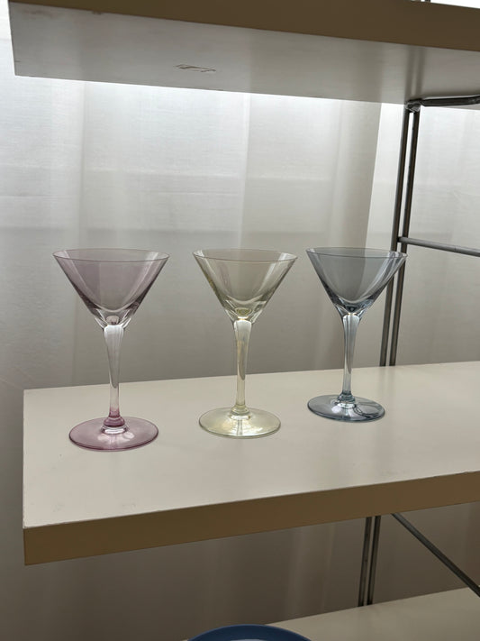 multicolour cocktailglasses