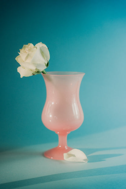 pink vase