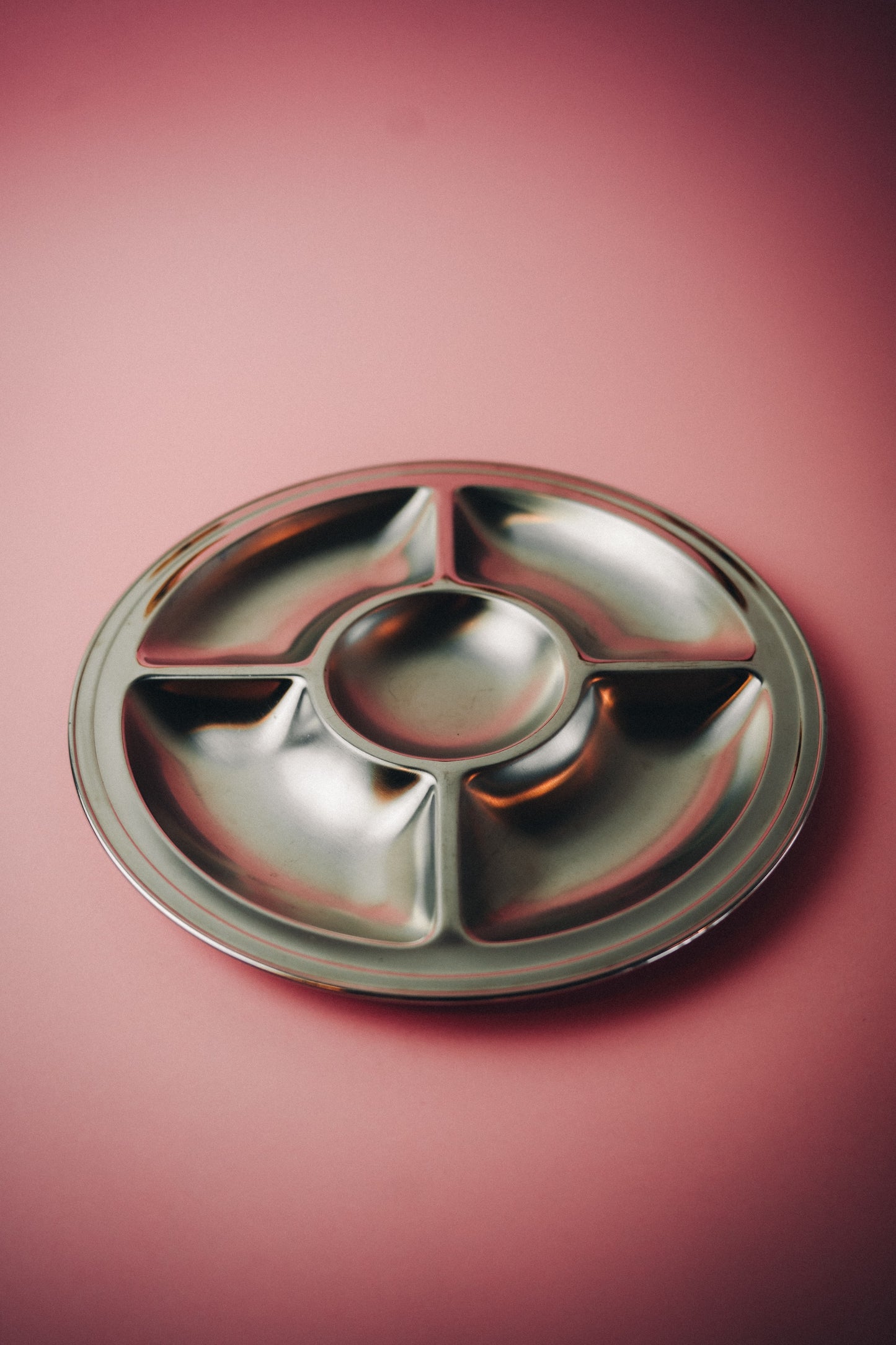 round snack dish