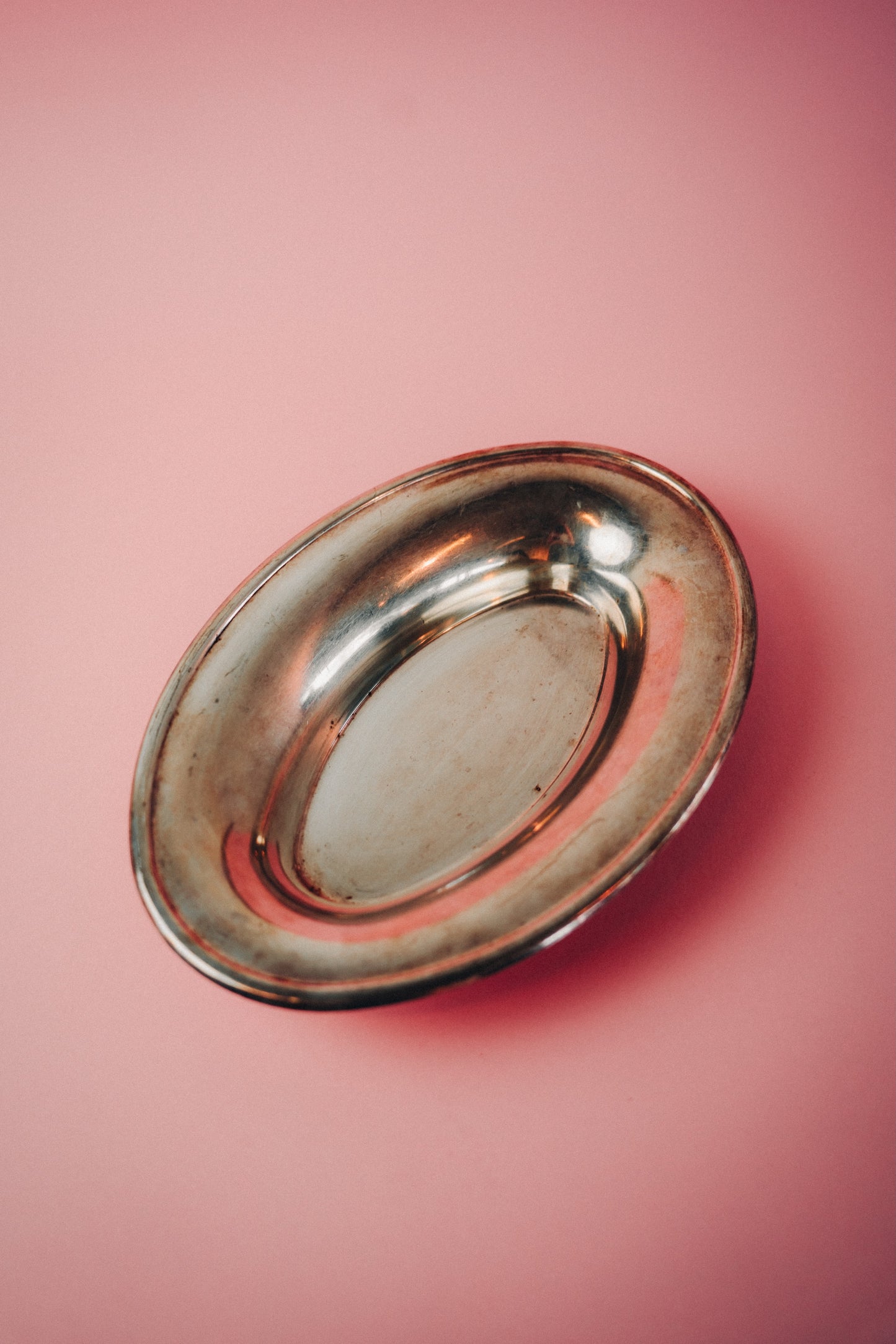 silver plated deep bowl
