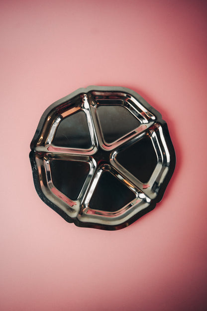 round snack dish