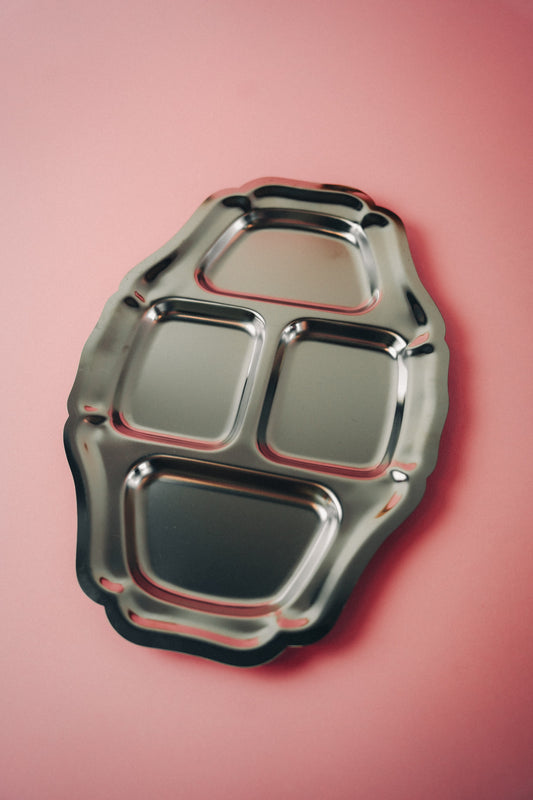 wide snack dish
